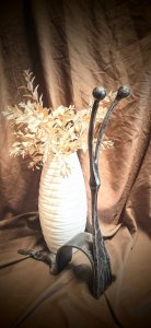 Kovaný šnek velký 40 cm