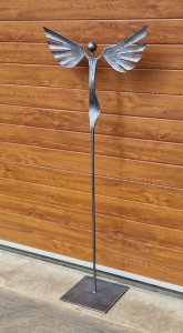 Anděl II. velký na plotně